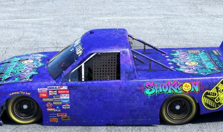 Shokker Paint Booth - Purple Crush - No Number