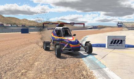 Tamiya BBX RC car FIA X-car livery