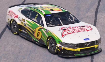 Brad Keselowski RFK Racing Solomon Plumbing Biffle Throwback