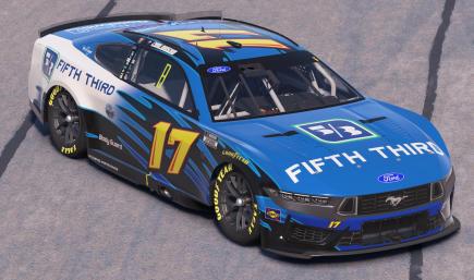 Chris Buescher RFK Racing Fifth Third Biffle Throwback