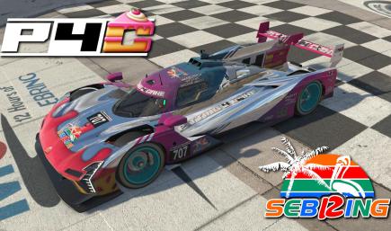 12 Hours of Sebring Pitting 4 Cake Cadillac V-Series.R GTP