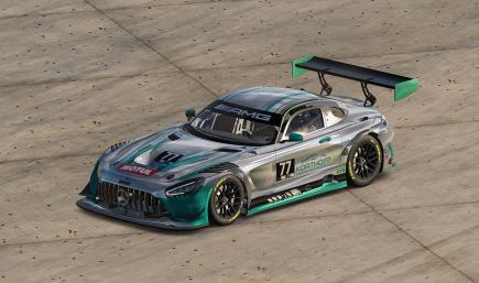 Korthoff silver Mercedes AMG GT3 2020