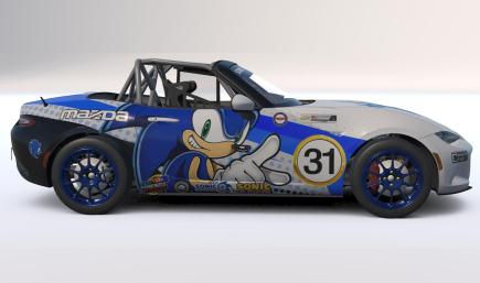 Sonic The Hedgehog - Global Mazda MX-5 Cup
