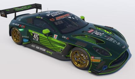 ZFM AMR Green Metal Flake Vantage GT3 EVO