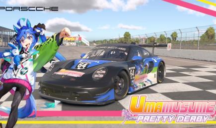 Umamusume Twin Turbo Porsche 911 GT3 R