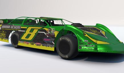 #8 Craig Findlay   Dirt Late Model