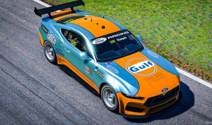 Gulf Inspired Supercar Mustang
