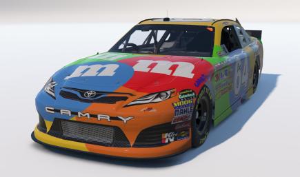 Kyle Busch 2017 M&Ms COT Toyota Camry