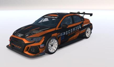 Audi RS3 - GCOM360 simracing gloves