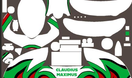 Claudius Maximus Racing Helmet