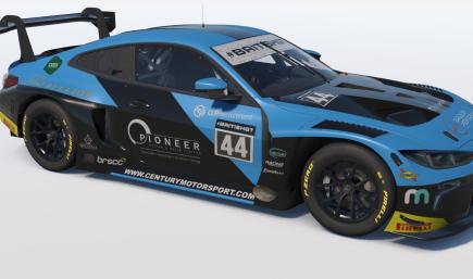 Century Motorsport Car #44 2026 British GT - Jonathon Beeson and Charles Clark