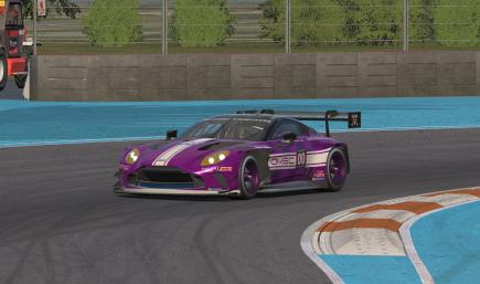 Aston Martin Vantage GT3 EVO - OMEC S14 - Checkers