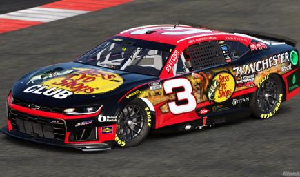 Austin Dillon 2026 Bass Pro/Winchester Long Beard XR (Sim #)