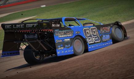 Miller Kangas / Blue & Chrome DLM / #99