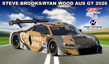 Steve Brooks / Ryan Wood Woolfbrook Motorsport 2026 *Custom Number*