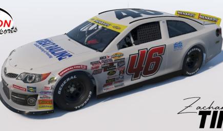 Fictional Wayne Peterson Motorsports #46 Camry