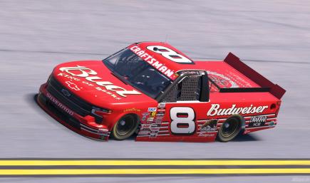 Dale Earnhardt Jr. 2002 Budweiser Primary [Sim Stamped]