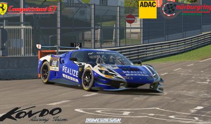 REALIZE Kondo Racing with Rinaldi Ferrari 296 GT3 NLS 2026