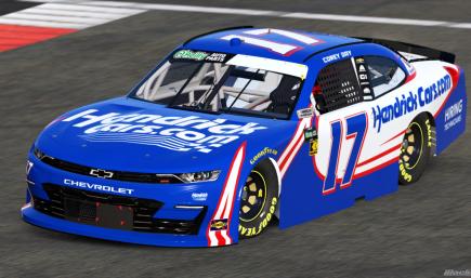 Corey Day 2026 Hendrick Cars (Sim #)
