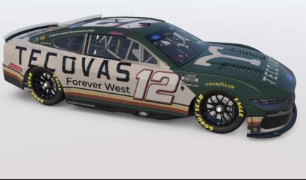 Tecovas #12 Ford Mustang