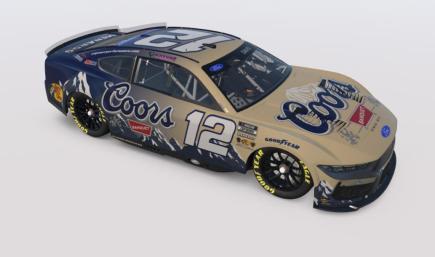 Coors Banquet #12 Ford Mustang