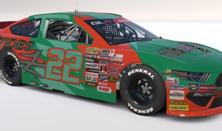 Norfolk Tides Mustang #22