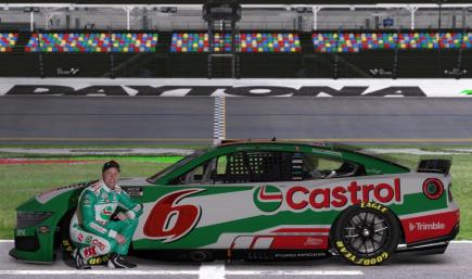 Brad Keselowski 2026 Daytona 500 Castrol - Greg Biffle Tribute