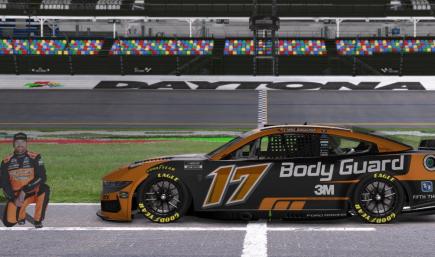 Chris Buescher 2026 Daytona 500 Body Guard - Greg Biffle Tribute