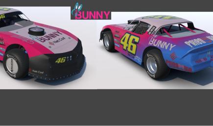 Fictional Bunny Dirt Street Stock