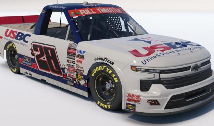 B.Combs USBC #28 FTO Chevrolet Silverado 