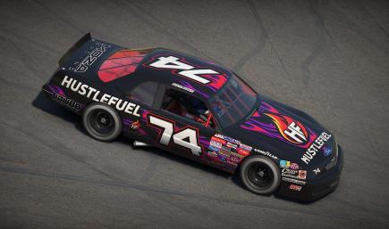 Austin Hobert / Hustle Fuel 87 Thunderbird / #74