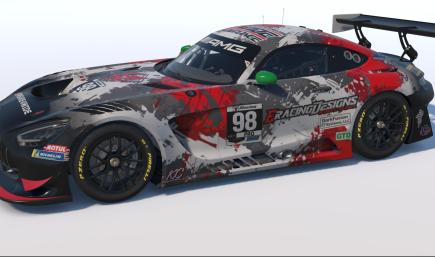 2026 Wyatt Duling E Racing Designs Mercedes AMG GT3 W/ Spec Map