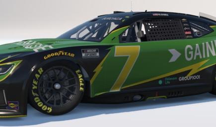 Griffin Williams Gainbridge Throwback Chevrolet Cup Car