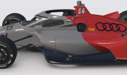 AUDI F1 TEAM Indycar Dallara IR18 