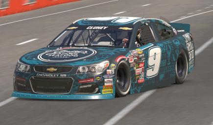 2026 #9 Ryan Cluney Jimmys Famous Seafood ARCA Chevrolet SS W/ Spec Map
