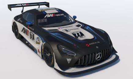 Mercedes-AMG GT3 Blue