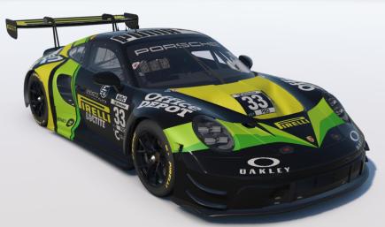 Pirelli/Office Depot/New Era Porsche 911 GT3 R (992)