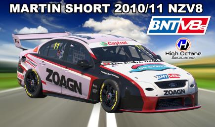 Martin Short 2010/2011 NZV8