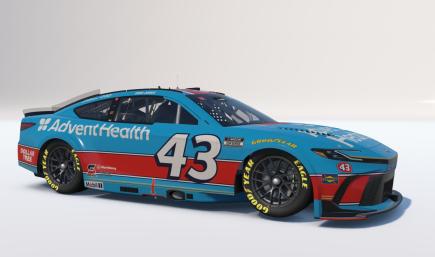 2026 Erik Jones AdventHealth Darlington Throwback