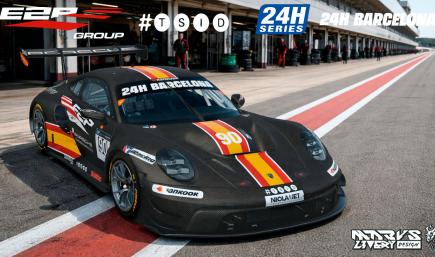 Porsche 992R GT3 - E2P & TSID Motorsport - 24H Barcelona 2025