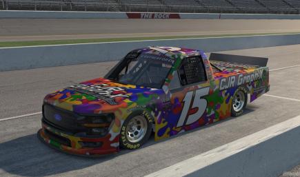 CJR Splatter Paint White