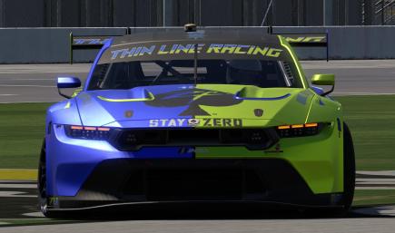 Zero Foxtrot Mustang GT3 by Knightfall Graphics