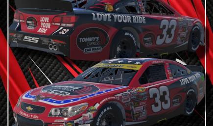 Cleetus McFarland Tommys Car Wash Chevy SS NO NUMBER