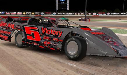 Jerry Hockett Dirt Late Model 