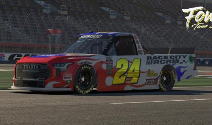 NASCAR Class C  red&blue #24 2026