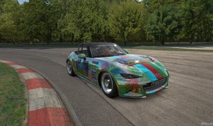 Mazda MX5 pokken 10th aniversary car