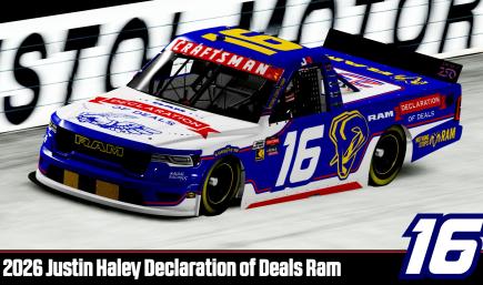 2026 Justin Haley Declaration of Deals Ram (Sim Stamped)