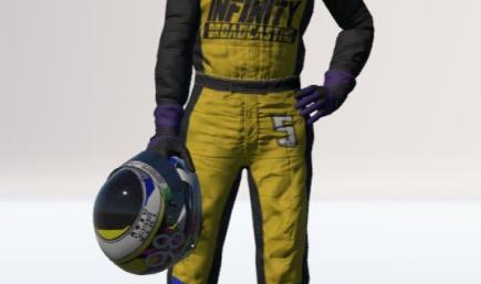 #5 Infinity Broadcasting Race Suit