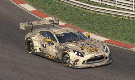 Aluminum rivets Aston Martin Vantage EVO GT3