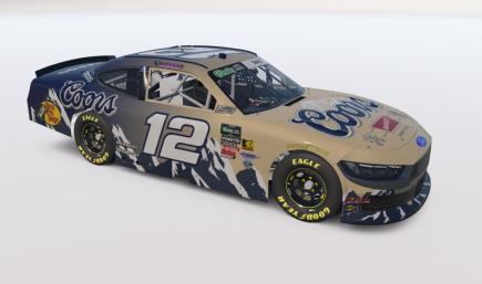 Coors Banquet #12 OReillys Ford Mustang